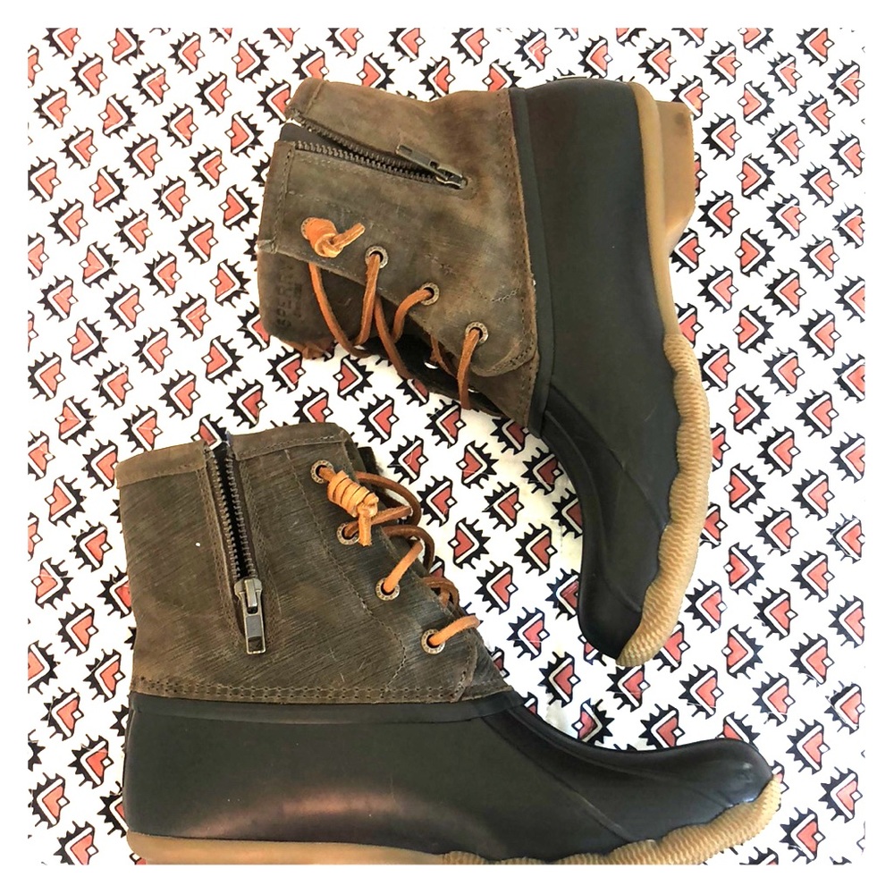 Sperry Saltwater Rain Boots